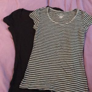 H&M Logg t shirts - set of 2